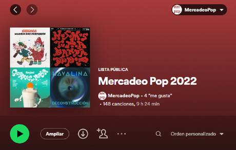 Playlist: así ha sonado Mercadeo Pop en 2022