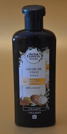 El champú “Leche de Coco” de HERBAL ESSENCES – para un cabello hidratado