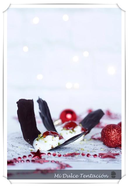 Barcos de chocolate, Yogur y Mermelada