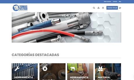 Suministros Tomás Beltrán estrena su nueva página web