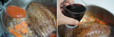 Redondo de ternera en olla exprés Redondo de ternera en olla exprés