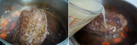 Redondo de ternera en olla exprés Redondo de ternera en olla exprés