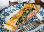 Salmon wellington
