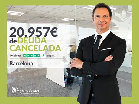 Repara tu Deuda Abogados cancela 20.957? en Barcelona (Catalunya) con la Ley de la Segunda Oportunidad