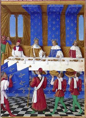 Los banquetes de los nobles en la Edad Media