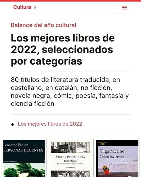 Los mejores libros del 2022 según El Periódico: MARE número 4 dels millors llibres de gèneres fantàstics