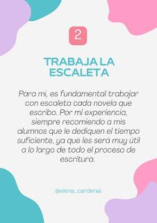 5 TIPS PARA NO ABANDONAR TU NOVELA