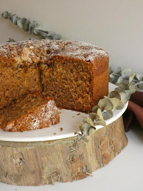 Pastel con crema de almendra Pastel con crema de almendra