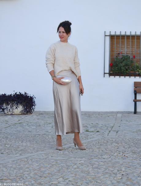 SATIN SKIRT SATIN SKIRT