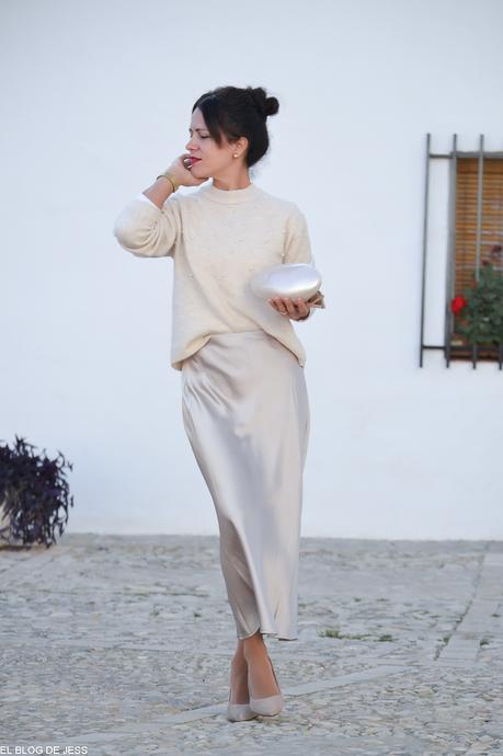 SATIN SKIRT SATIN SKIRT