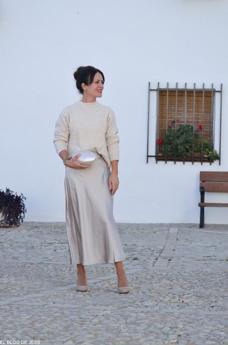 SATIN SKIRT SATIN SKIRT