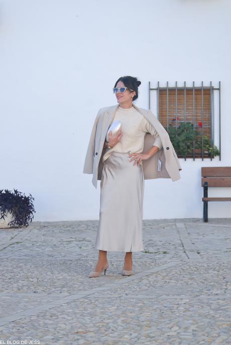 SATIN SKIRT SATIN SKIRT