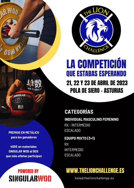 Pola de Siero se prepara para The Lion Challenge Pola de Siero se prepara para The Lion Challenge