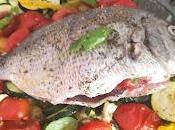 Sargo verduras microondas