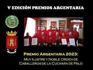 Premio ARGENTARIA 2023 a la Orden de la Cuchara de Palo