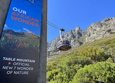 Teleférico para subir a Table Mountain