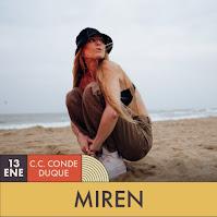 Concierto de Miren en el C.C. Conde Duque dentro del Inverfest