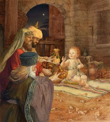 LA LLEGADA DE LOS REYES MAGOS.