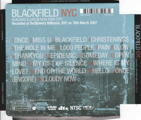Blackfield - Live In New York City (2007)