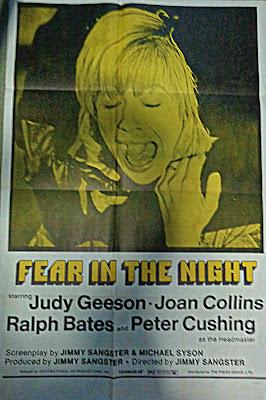 MIEDO EN LA NOCHE (FEAR IN THE NIGHT) (Gran Bretaña, 1972) Intriga