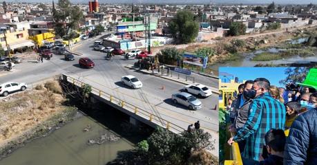 Ricardo Gallardo Comienza ampliación y rehabilitación del puente Seminario