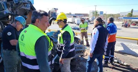 Accidente en la Carretera 57 deja una mujer fallecida y 2 familias lesionadas