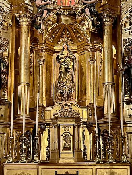La Iglesia de San Andrés (4): el retablo mayor.
