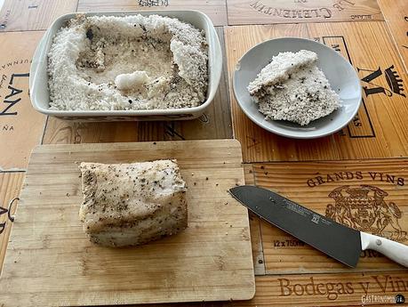 Lomo de cerdo con especias a la sal Lomo de cerdo con especias a la sal