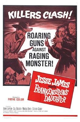 JESSE JAMES CONTRA LA HIJA DE FRANKENSTEIN (Jesse James Meets Frankenstein's Daughter) (USA, 1966) Fantástico, Western
