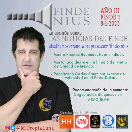 Mi opinión de la semana en FINDE NIUS (año 3 – finde 1)