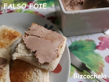 FALSO FOIE (PATE DE HIGADITOS) FALSO FOIE (PATE DE HIGADITOS)