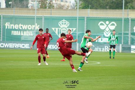El Sevilla Juvenil cayó ante el Betis y dice adiós a la Copa del Rey