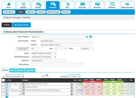 Orden de compra – ¿Cómo gestionar los pedidos de compras con un software ERP? Realizar pedido de compras con Cloud Gestion