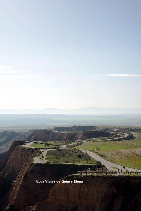 Los miradores de las Barrancas de Burujón