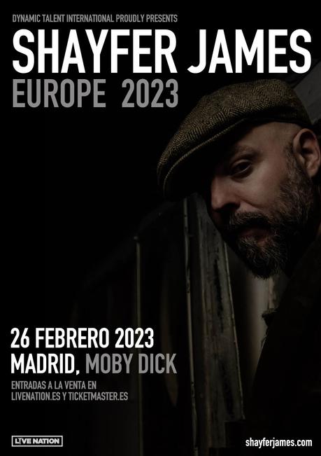 Concierto de Shayfer James en Madrid el 26 de febrero