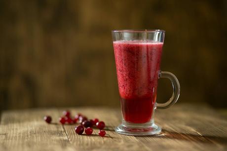 Batido de frutos rojos