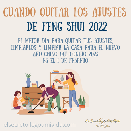 El mejor día para limpiar los ajustes de Feng Shui de 2022