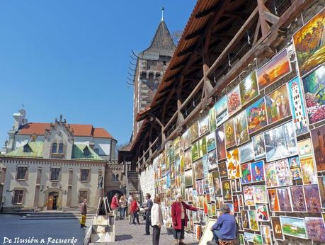 muralla de Florianska Cracovia