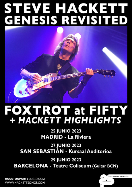 Steve Hackett suma Madrid a su gira española