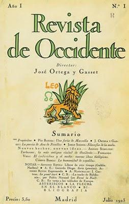 Revista de Occidente, cien años de ideas