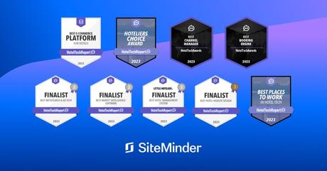 SiteMinder recibe el premio a la Mejor Plataforma de Comercio Electrónico para Hoteles en los HotelTechAwards 2023