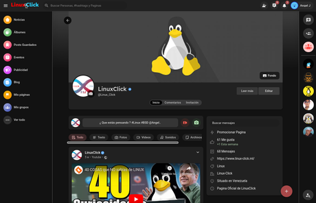 Red LinuxClick: Una Red Social para linuxeros – ¿Cuando se creó? ¿Quien es el Creador? ¿Qué es? Red LinuxClick: Una Red Social para linuxeros – ¿Cuando se creó? ¿Quien es el Creador? ¿Qué es?