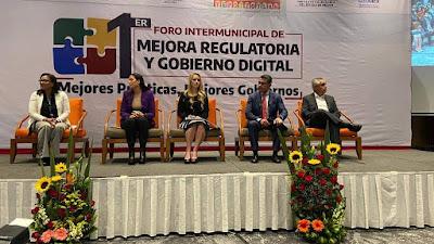 GOBIERNO DE TEXCOCO RECIBE RECONOCIMIENTO POR LA IMPLEMENTACIÓN DE PRÁCTICAS DE MEJORA REGULATORIA