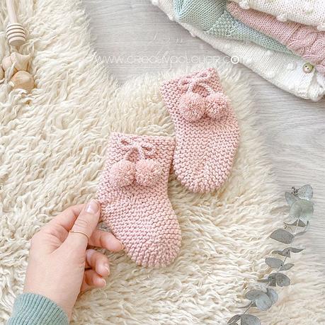 Calcetines de Bebé de Punto FÁCILES – Cutie Socks