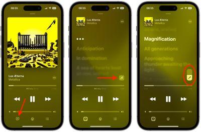 iOS 16.2: Cómo usar la función de karaoke Apple Music Sing Apple Music