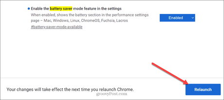 Cómo activar el modo de ahorro de batería en Google Chrome Activar el modo de ahorro de batería en Google Chrome