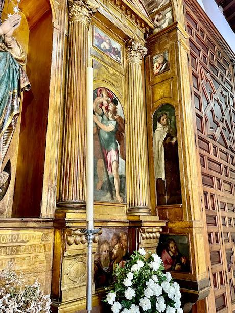 La Iglesia de San Andrés (9): retablo de la Purísima.