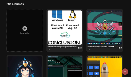 Cómo crear un Álbum en Red LinuxClick Cómo crear un Álbum en Red LinuxClick