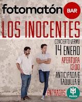 Los Inocentes en Fotomatón Bar