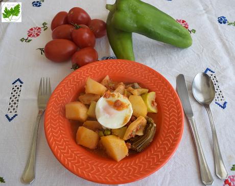 Patatas Guisadas con Sobrasada